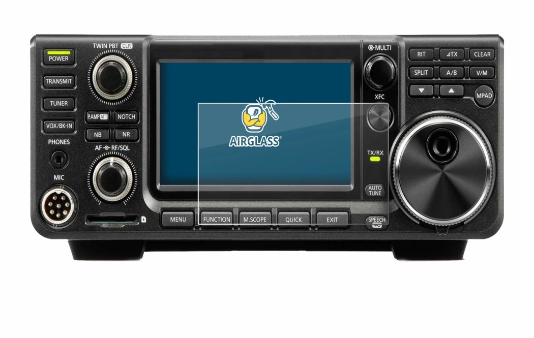 Imagen del dispositivo Icom IC-9700 con una amplia variedad de protectores de pantalla.