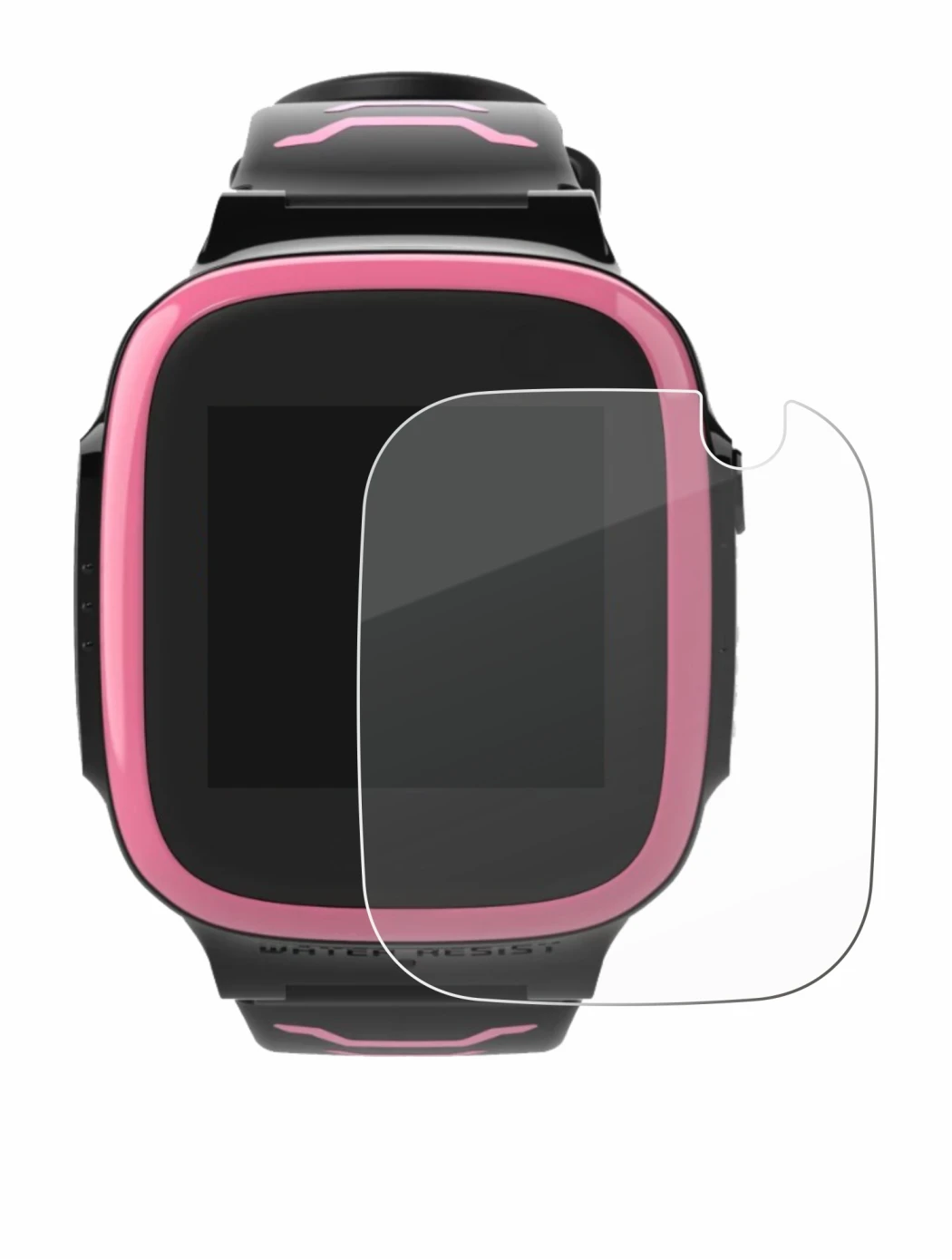 Imagen del dispositivo Xplora X5 Play con una amplia variedad de protectores de pantalla.