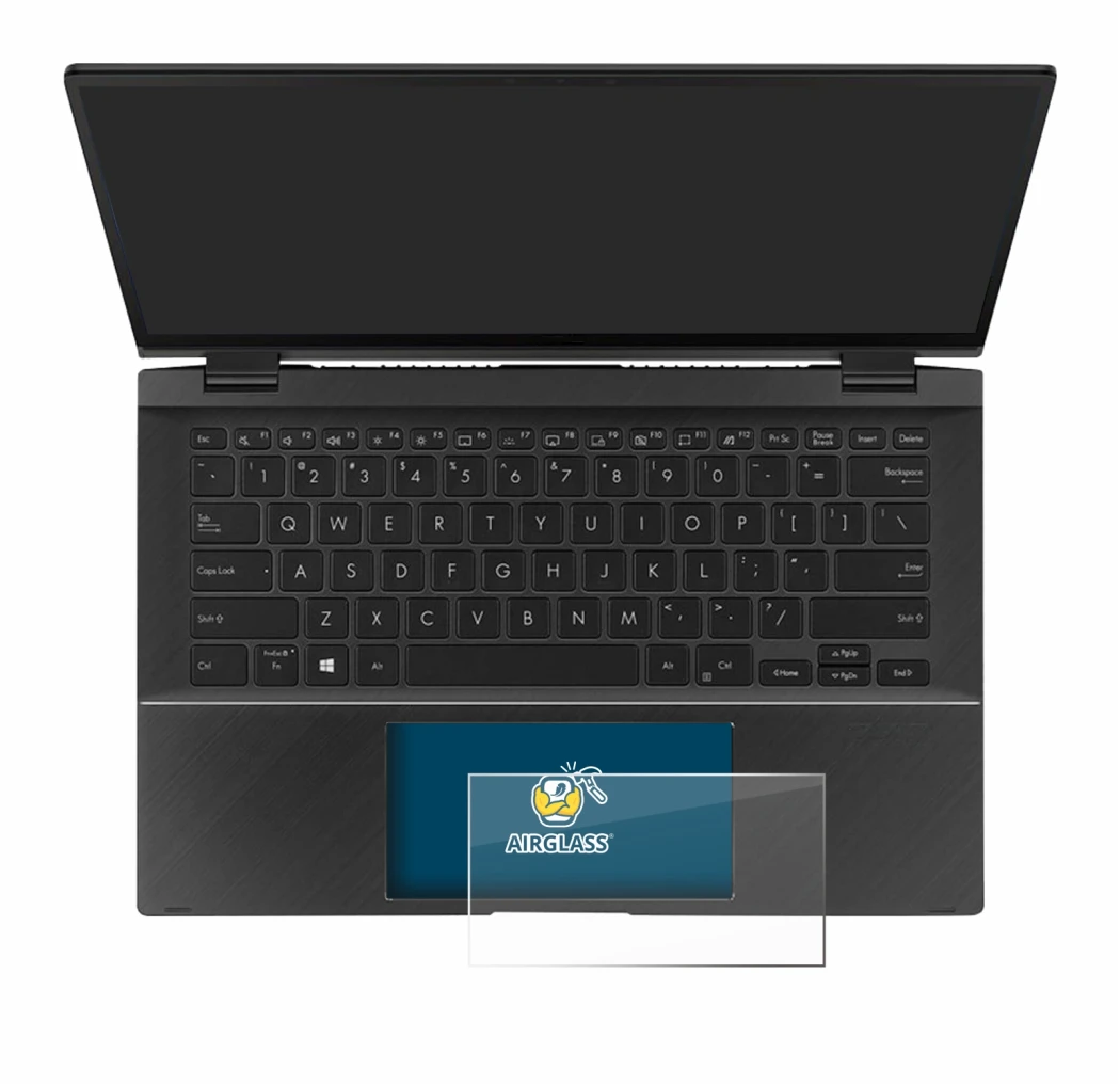 Imagen del dispositivo ASUS ZenBook Flip 14 UX463FA (Touch Trackpad) con una amplia variedad de protectores de pantalla.