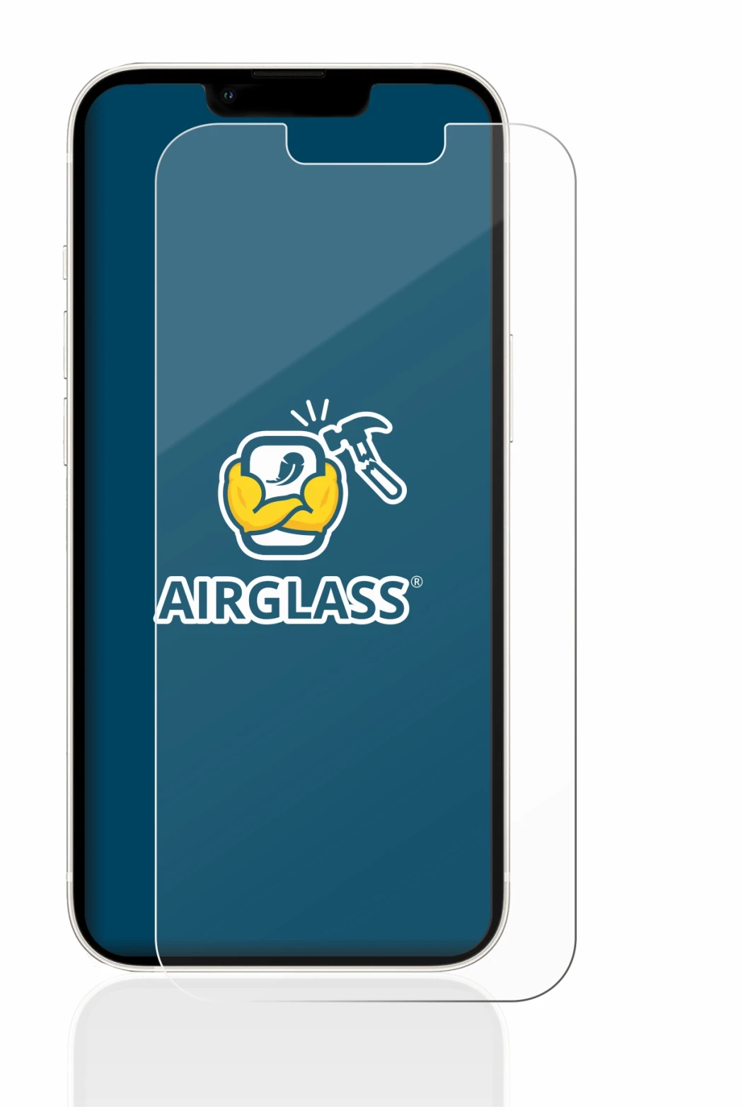 Imagen del dispositivo Apple iPhone 13 con una amplia variedad de protectores de pantalla.