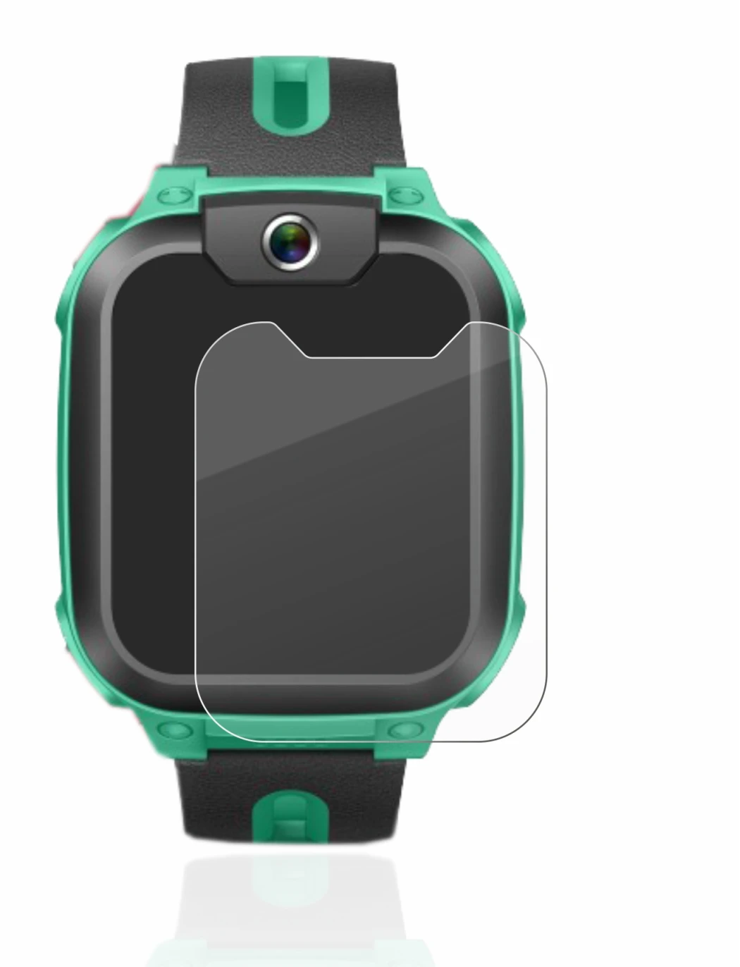 Imagen del dispositivo Imoo Watch Phone Z1 con una amplia variedad de protectores de pantalla.