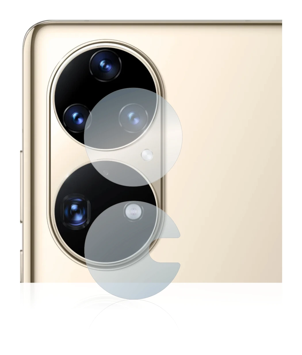 Imagen del dispositivo Huawei P50 Pro (SÓLO Cámara) con una amplia variedad de protectores de pantalla.