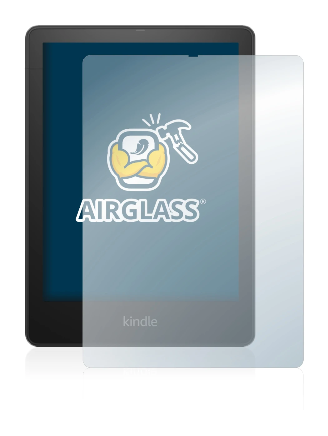 Imagen del dispositivo Amazon Kindle Paperwhite 2021 Signature Edition con una amplia variedad de protectores de pantalla.