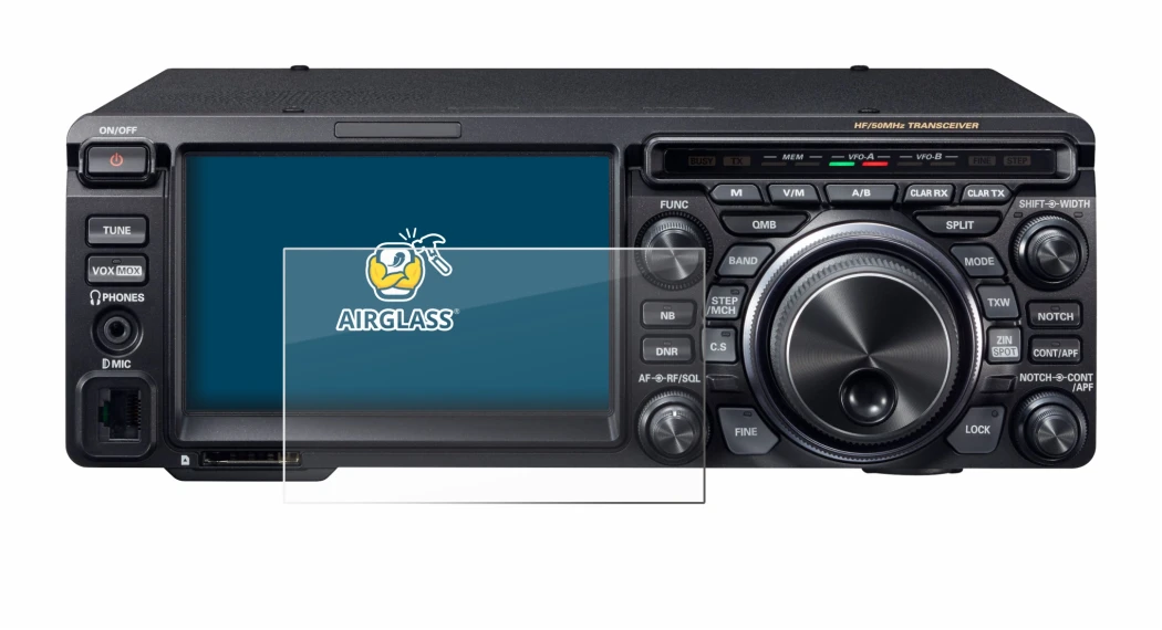 Imagen del dispositivo Yaesu FT-DX10 con una amplia variedad de protectores de pantalla.
