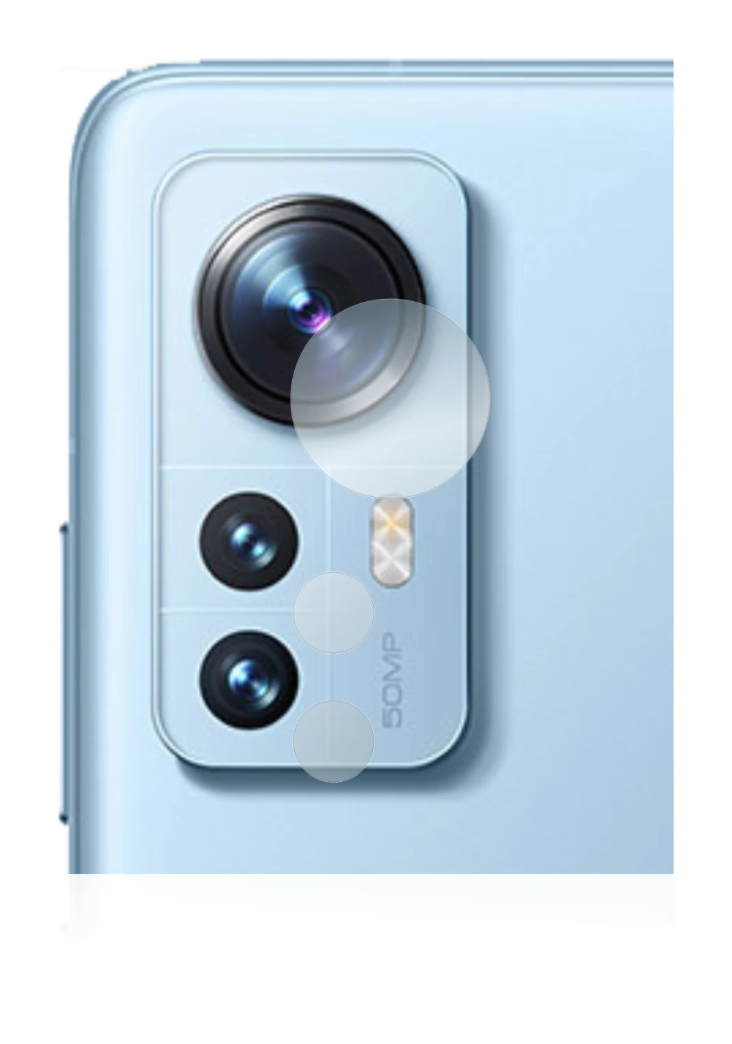 Imagen del dispositivo Xiaomi 12 Pro (SÓLO Cámara) con una amplia variedad de protectores de pantalla.