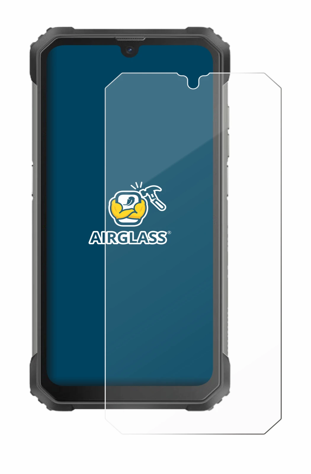 Imagen del dispositivo Blackview BV8800 con una amplia variedad de protectores de pantalla.