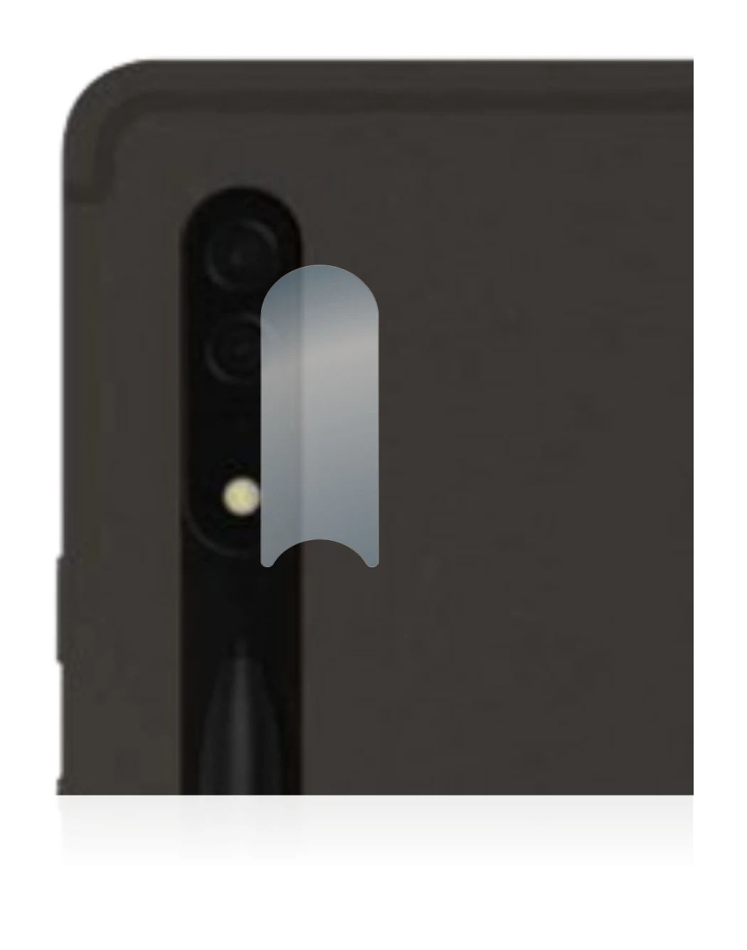 Imagen del dispositivo Samsung Galaxy Tab S8 Ultra 5G (SÓLO Cámara) con una amplia variedad de protectores de pantalla.