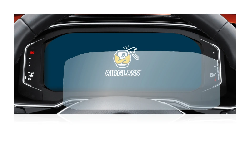 Imagen del dispositivo Volkswagen Tiguan 2021 Digital Cockpit Pro con una amplia variedad de protectores de pantalla.