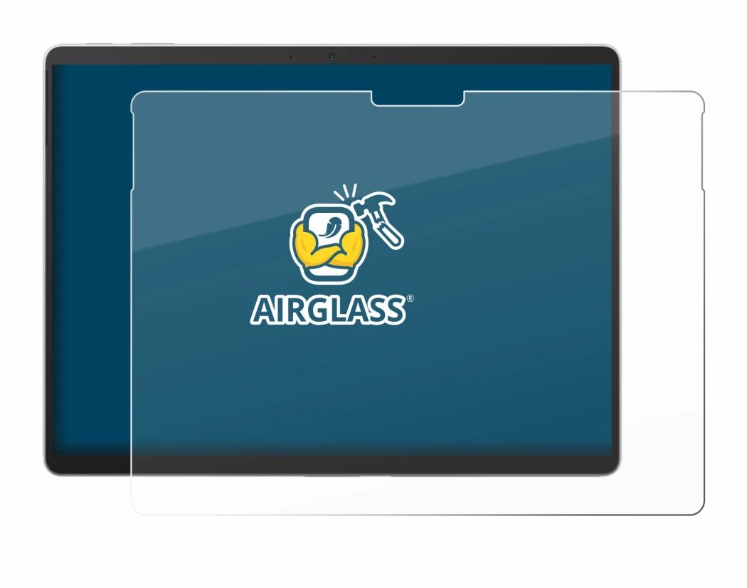 Imagen del dispositivo Microsoft Surface Pro 9 con una amplia variedad de protectores de pantalla.