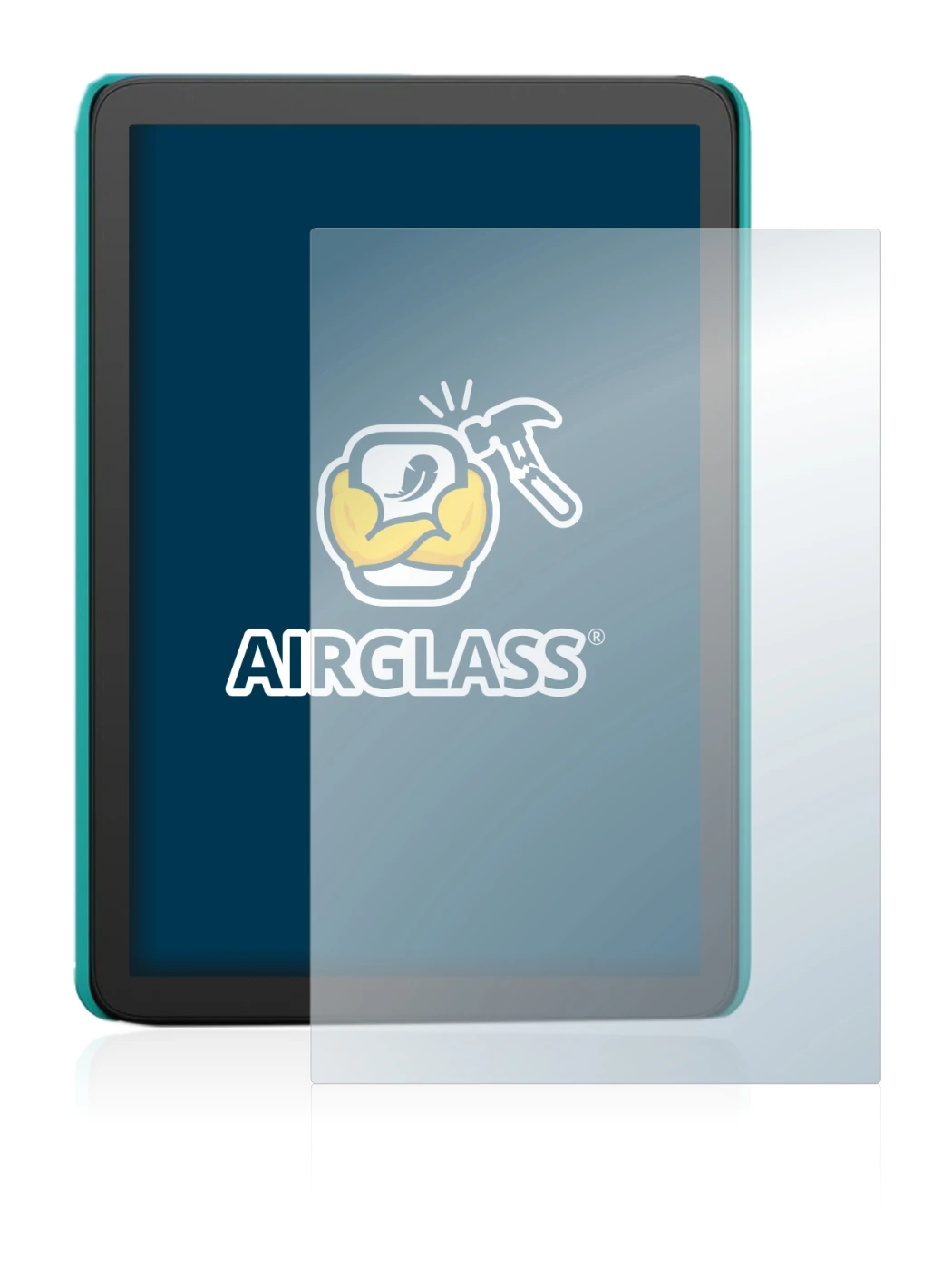 Imagen del dispositivo Amazon Kindle Kids (2022) con una amplia variedad de protectores de pantalla.