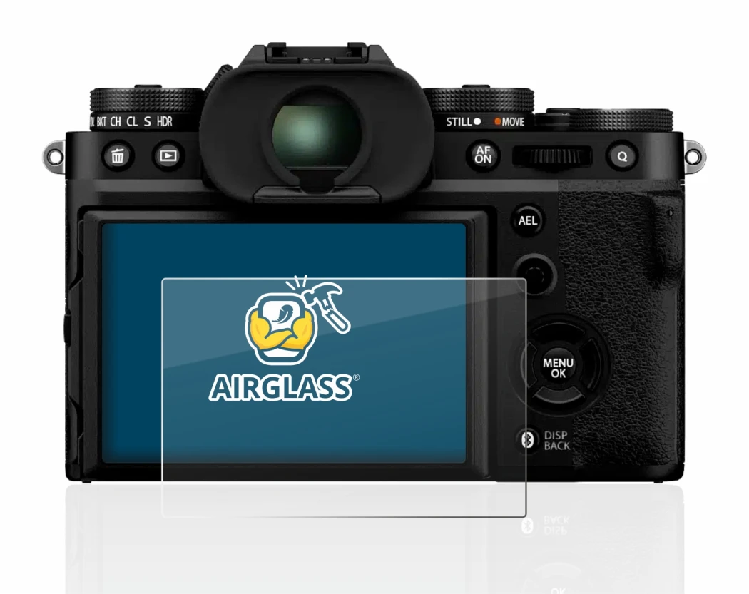 Imagen del dispositivo Fujifilm X-T5 con una amplia variedad de protectores de pantalla.