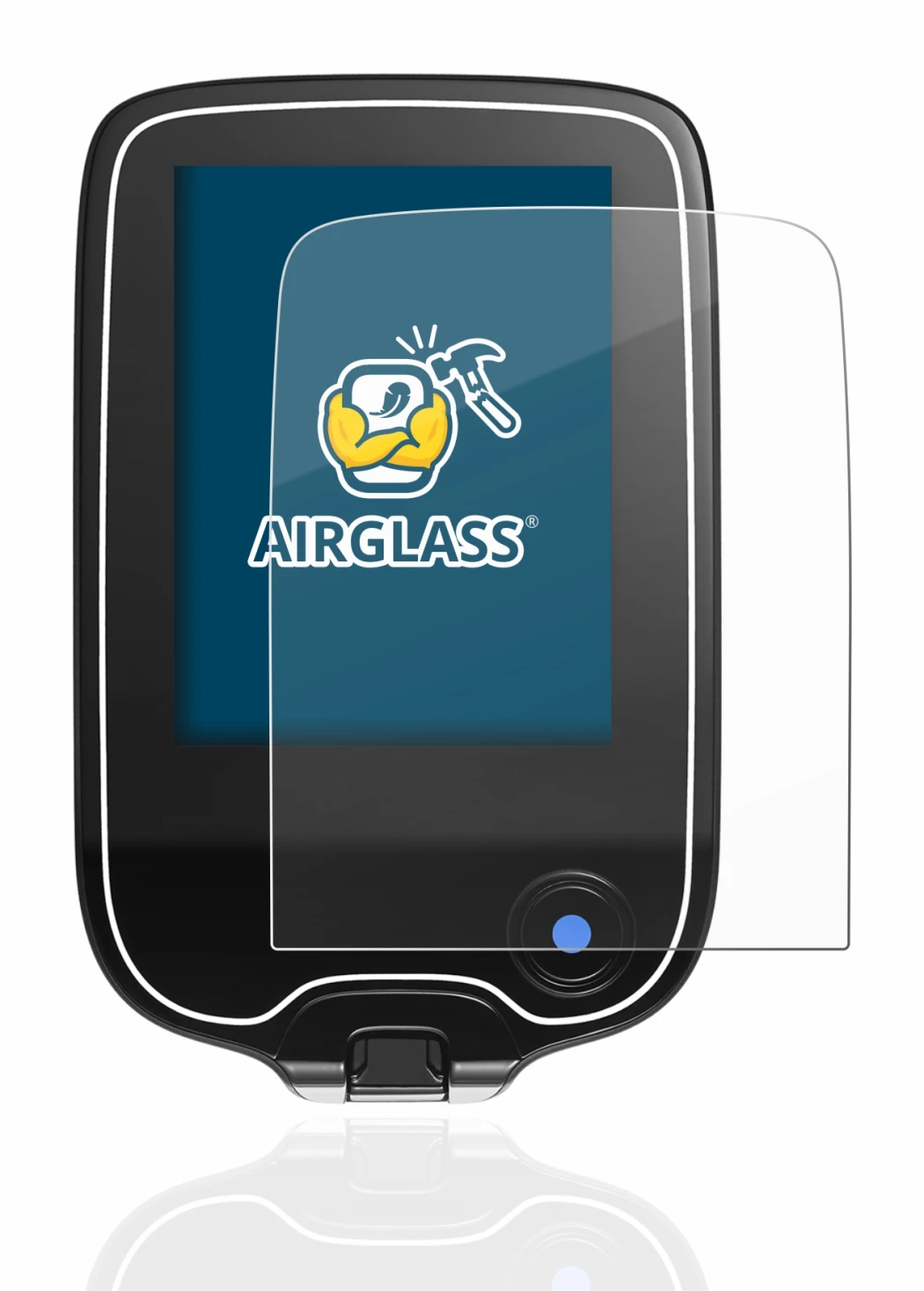 Imagen del dispositivo Freestyle Libre 3 con una amplia variedad de protectores de pantalla.