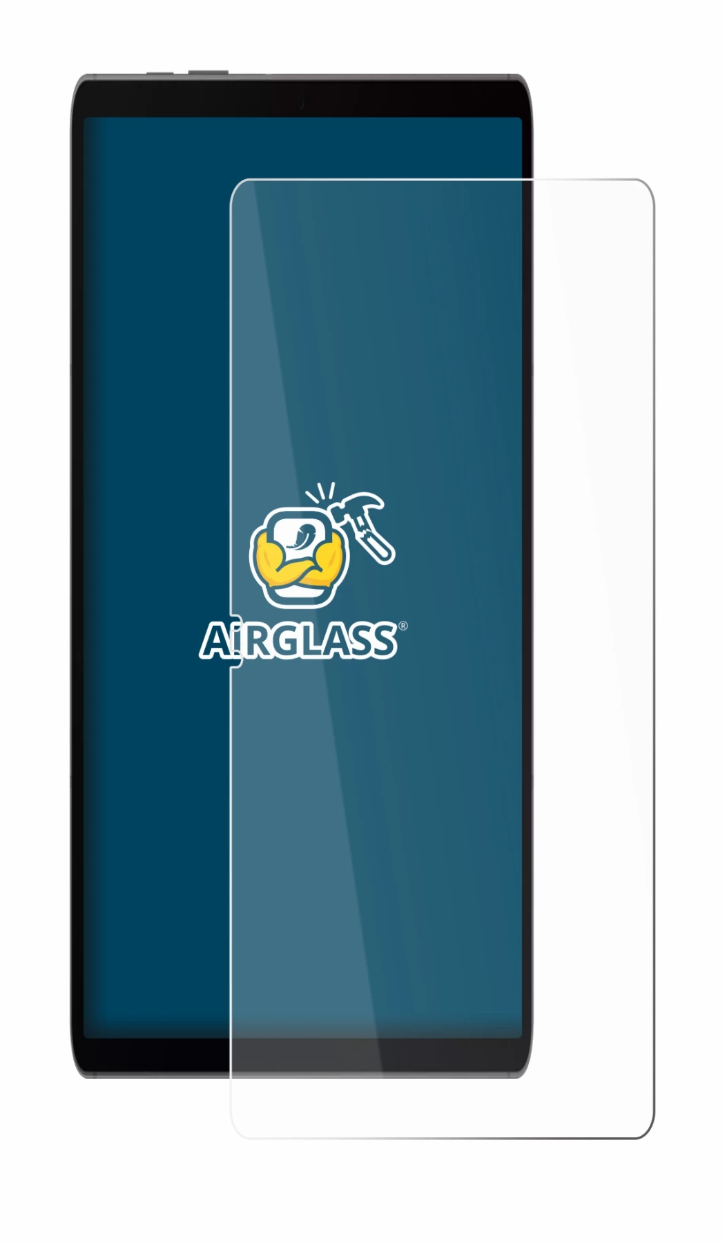 Imagen del dispositivo Samsung Galaxy Tab S9 FE con una amplia variedad de protectores de pantalla.