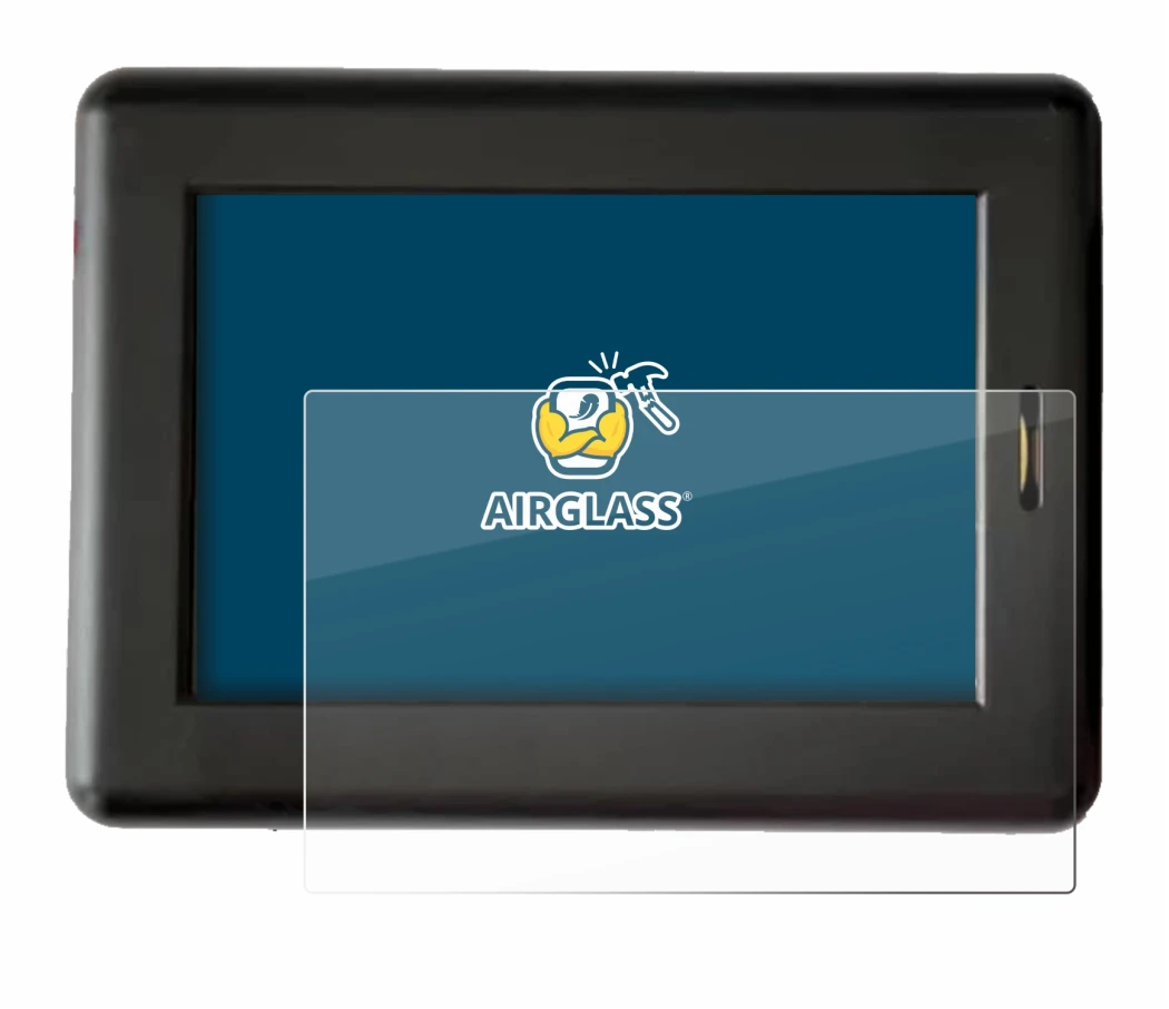 Imagen del dispositivo XC Tracer Maxx II con una amplia variedad de protectores de pantalla.