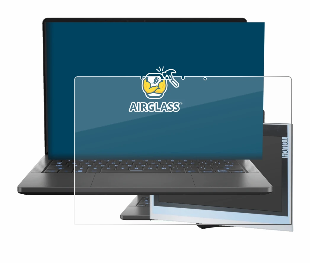 Imagen del dispositivo ASUS ROG Zephyrus G14 2024 GA403 con una amplia variedad de protectores de pantalla.