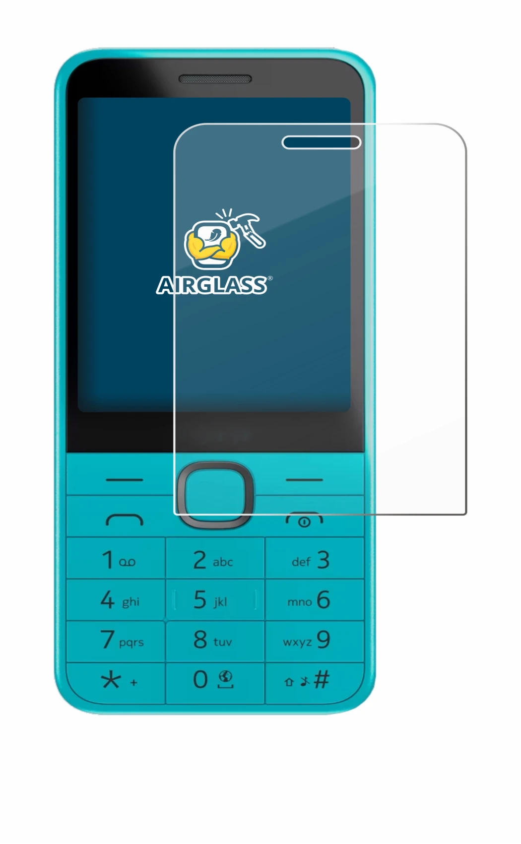 Imagen del dispositivo Nokia 235 4G (2024) con una amplia variedad de protectores de pantalla.