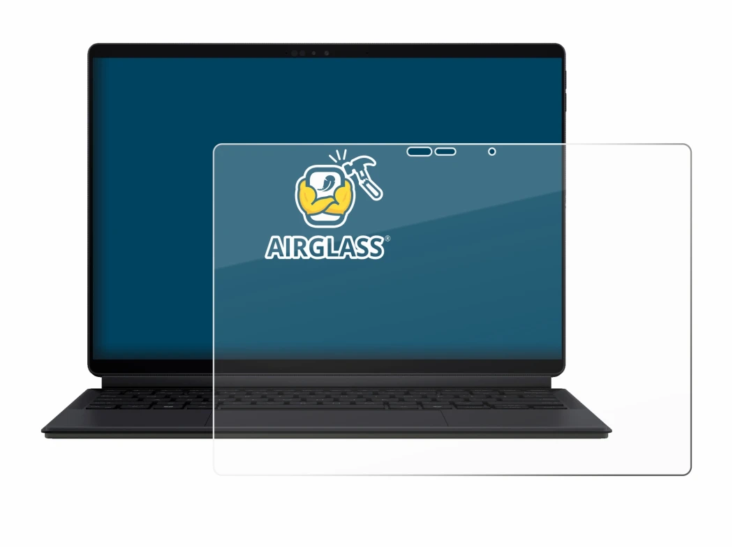 Imagen del dispositivo ASUS ProArt PZ13 con una amplia variedad de protectores de pantalla.