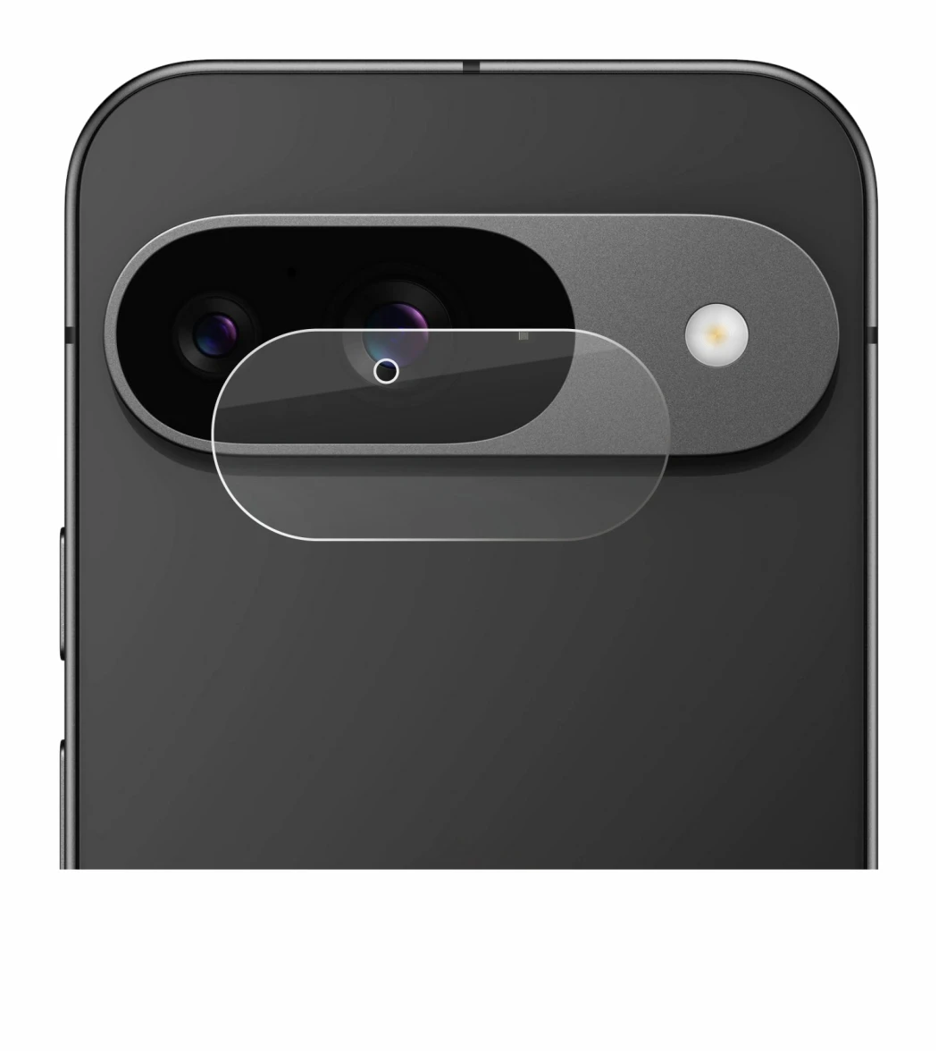 Imagen del dispositivo Google Pixel 9 (SÓLO Cámara) con una amplia variedad de protectores de pantalla.