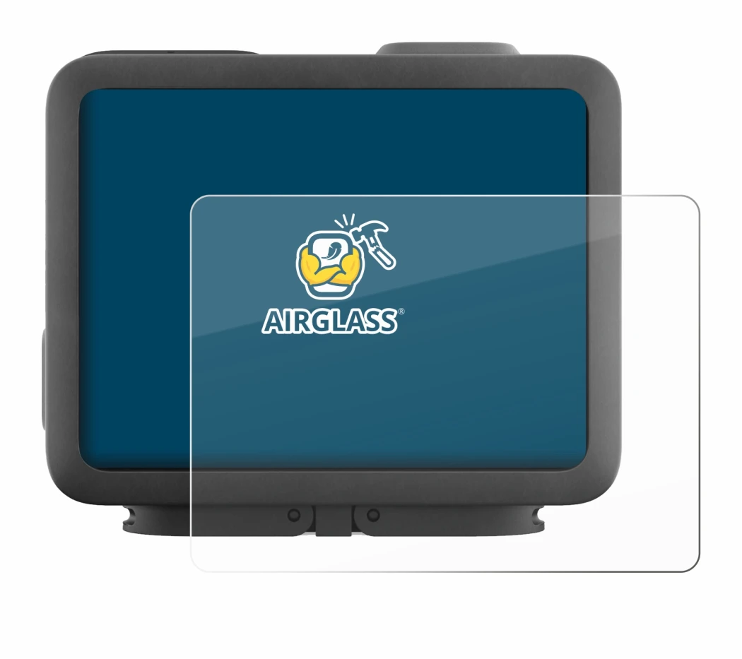 Imagen del dispositivo GoPro Hero 4k con una amplia variedad de protectores de pantalla.