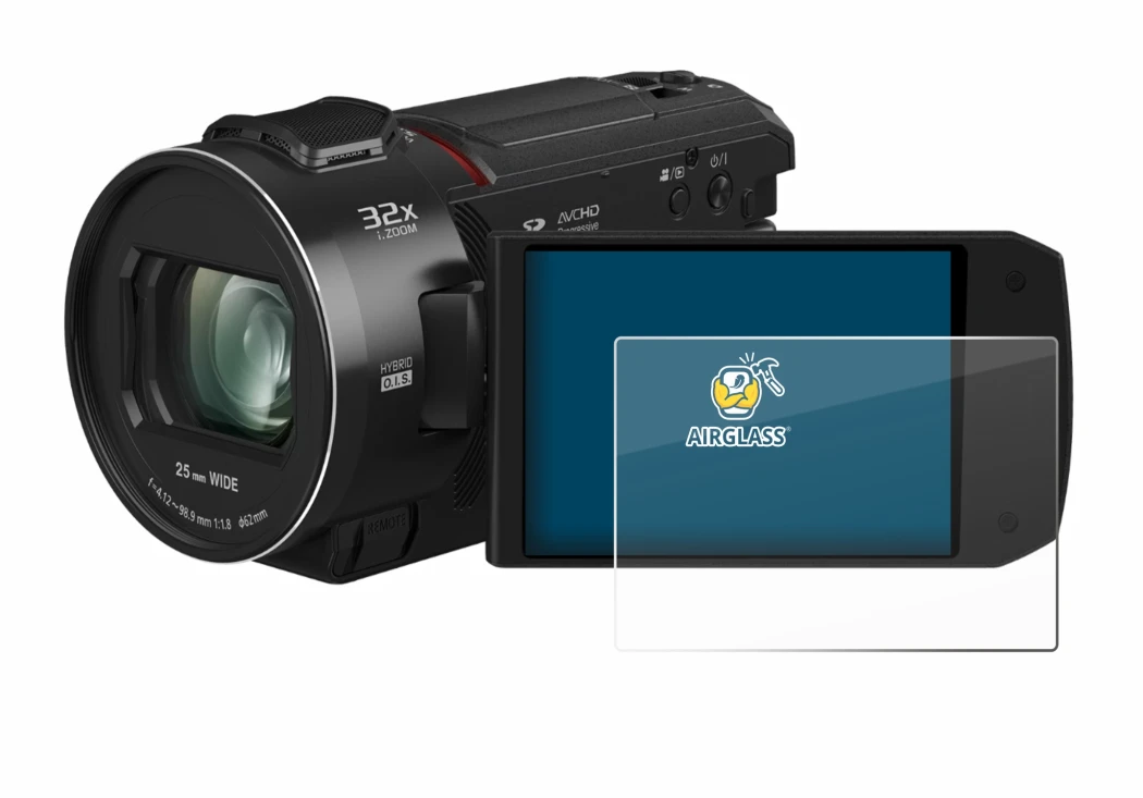 Imagen del dispositivo Panasonic HC-VX3 con una amplia variedad de protectores de pantalla.