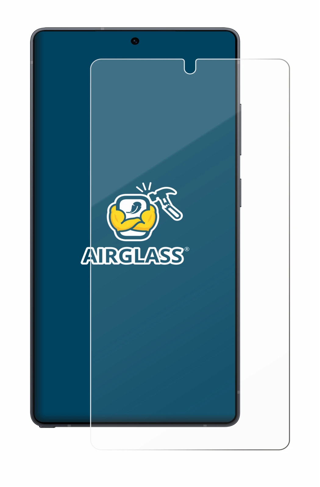 Imagen del dispositivo Samsung Galaxy S25 Ultra con una amplia variedad de protectores de pantalla.