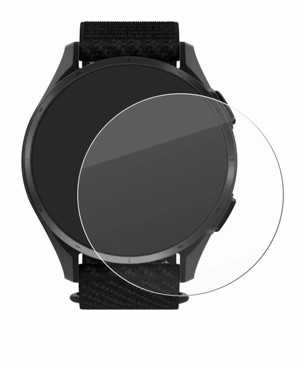Imagen del dispositivo Garmin Approach S50 con una amplia variedad de protectores de pantalla.