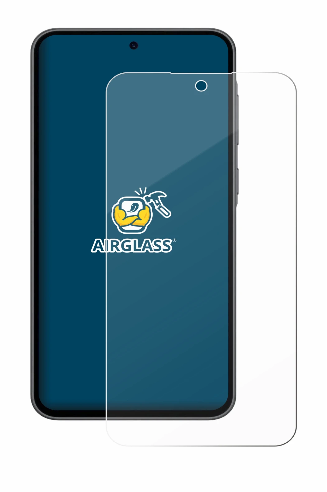 Imagen del dispositivo Samsung Galaxy A36 5G Enterprise Edition con una amplia variedad de protectores de pantalla.