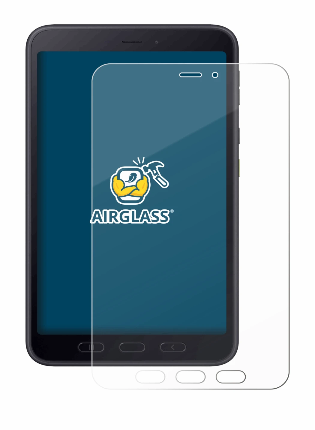 Imagen del dispositivo Samsung galaxy Tab Active 5 5G Enterprise Edition con una amplia variedad de protectores de pantalla.