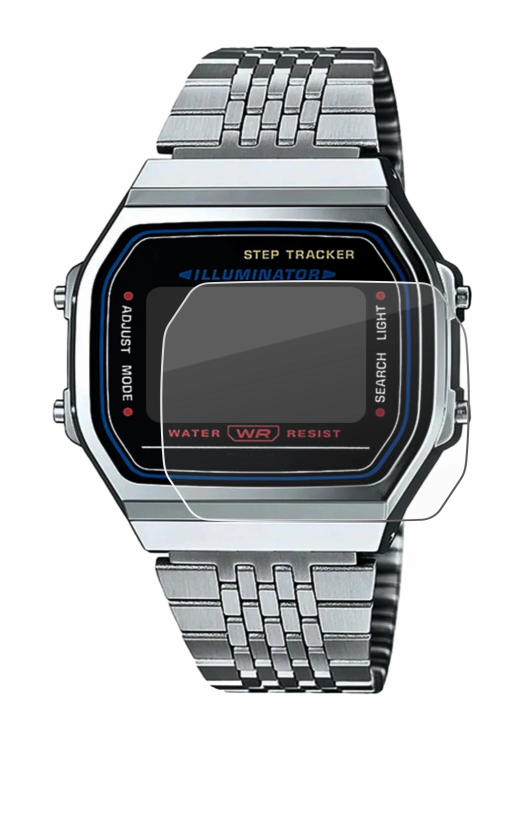 Imagen del dispositivo Casio iconic ABL-100WE-1A con una amplia variedad de protectores de pantalla.