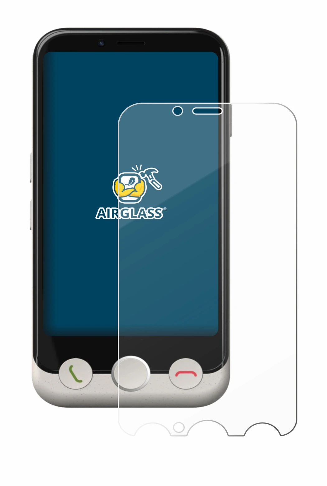 Imagen del dispositivo Doro Aurora A10 con una amplia variedad de protectores de pantalla.