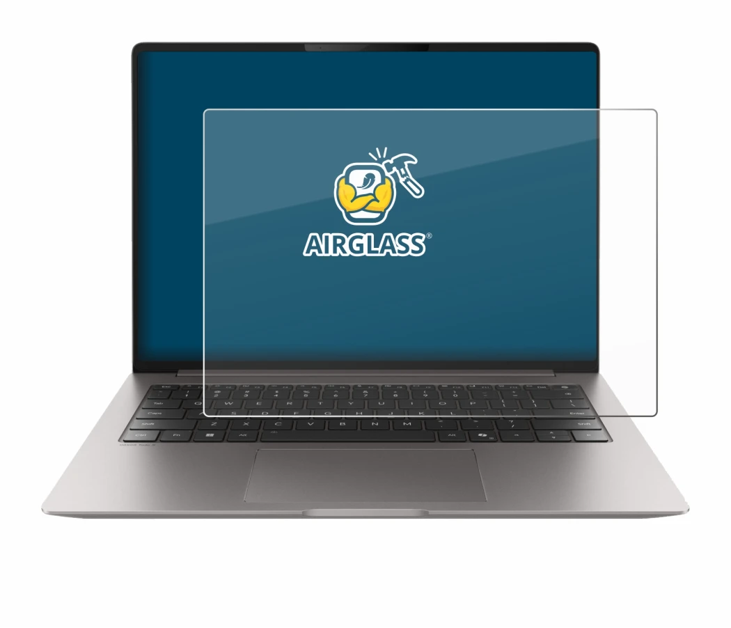 Imagen del dispositivo Honor MagicBook Pro 14 con una amplia variedad de protectores de pantalla.