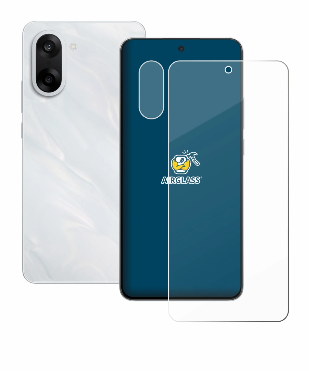 Imagen del dispositivo OnePlus Nord CE 5 (Frontal+Cámara) con una amplia variedad de protectores de pantalla.