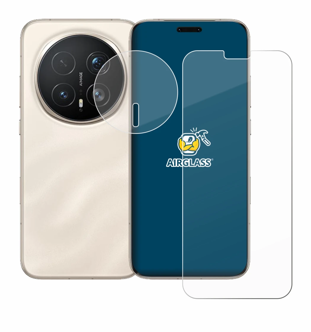 Imagen del dispositivo Honor Magic 8 Pro (Frontal+Cámara) con una amplia variedad de protectores de pantalla.