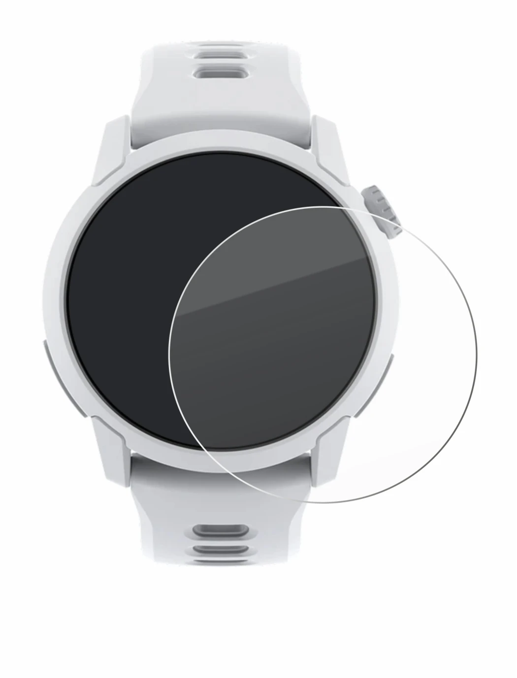 Imagen del dispositivo Coros Pace 4 con una amplia variedad de protectores de pantalla.