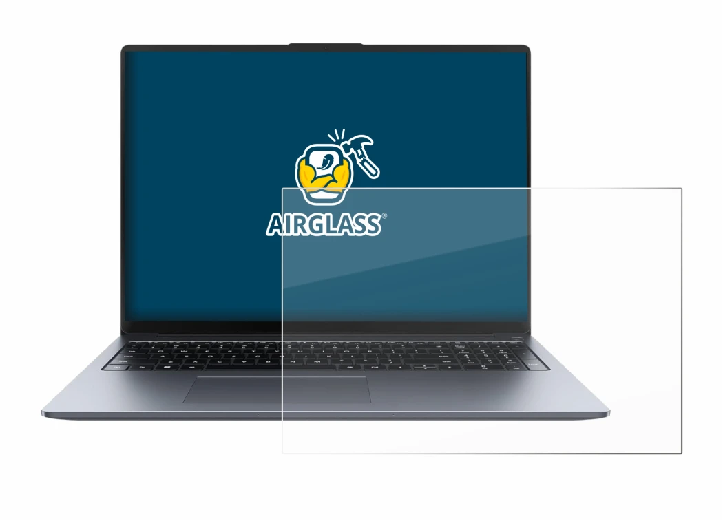 Imagen del dispositivo Huawei MateBook D 16 2024 con una amplia variedad de protectores de pantalla.