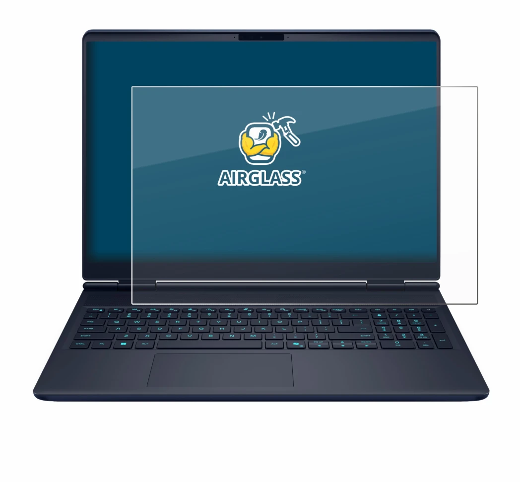 Imagen del dispositivo Dell Alienware 16X con una amplia variedad de protectores de pantalla.