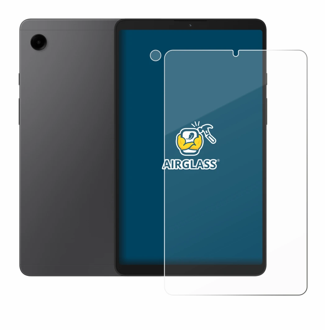 Imagen del dispositivo Samsung Galaxy Tab A9 (Frontal+Cámara) con una amplia variedad de protectores de pantalla.