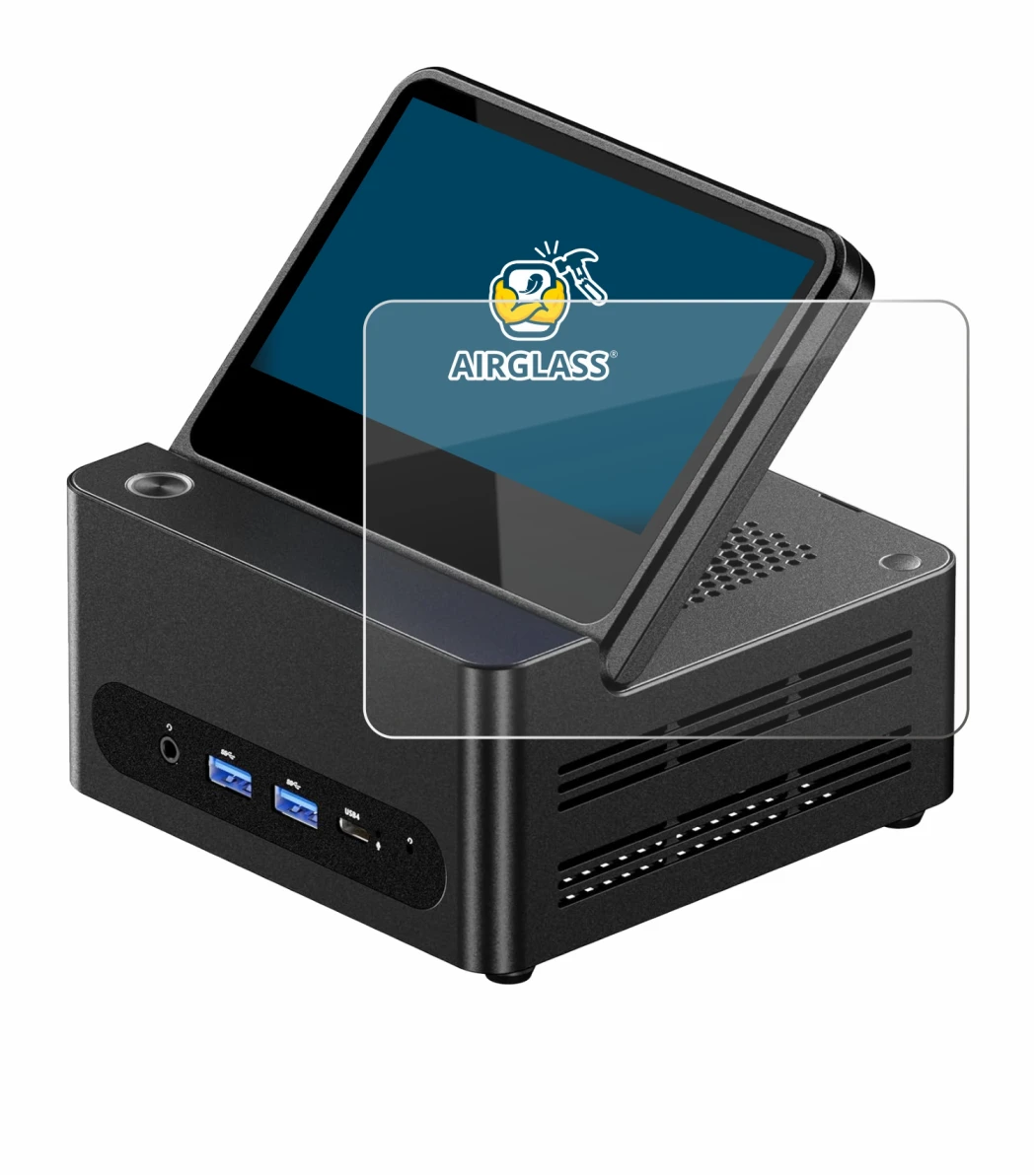 Imagen del dispositivo AOOSTAR ‎G-FLIP H255 con una amplia variedad de protectores de pantalla.