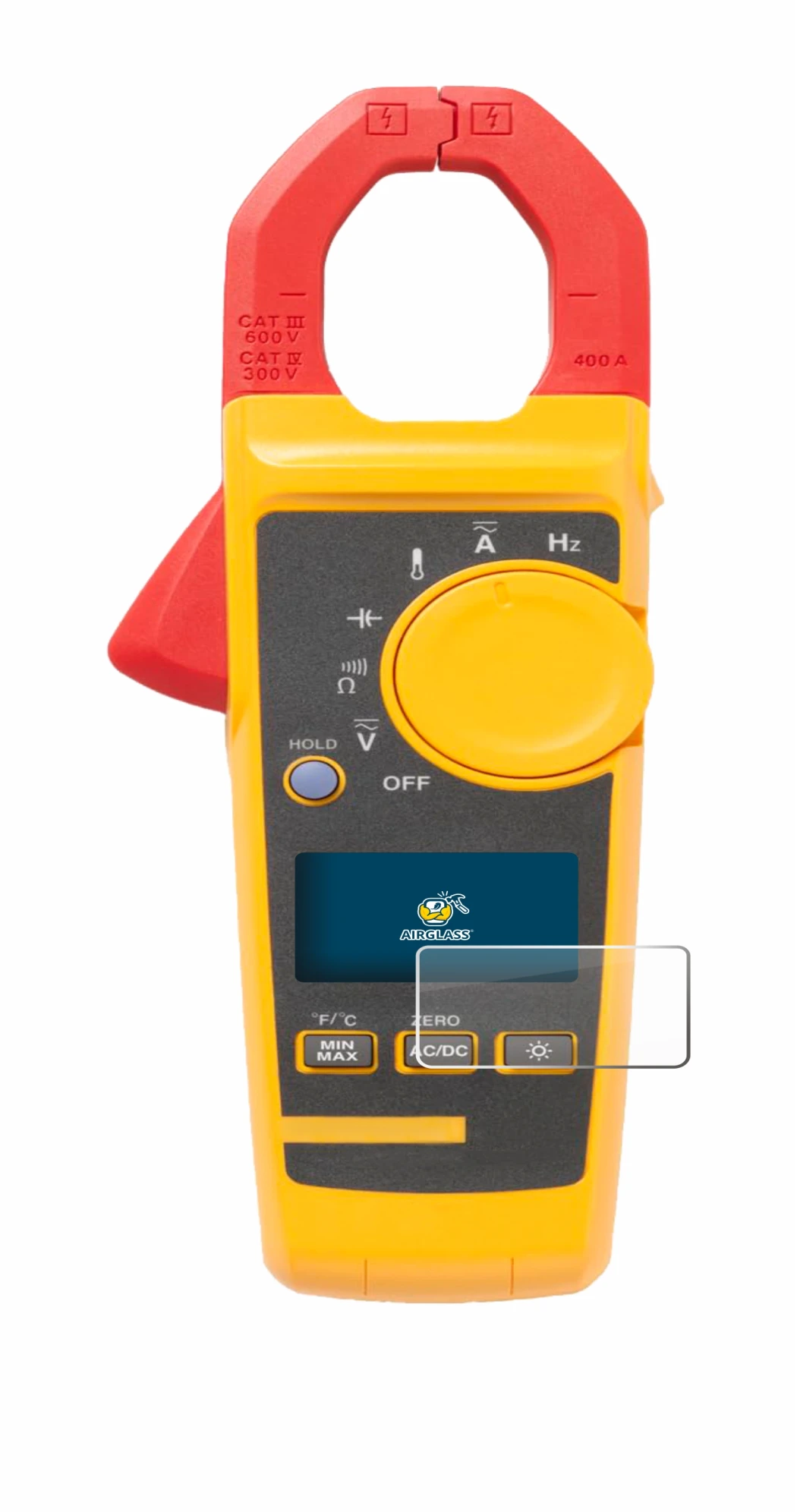 Imagen del dispositivo Fluke 325 con una amplia variedad de protectores de pantalla.