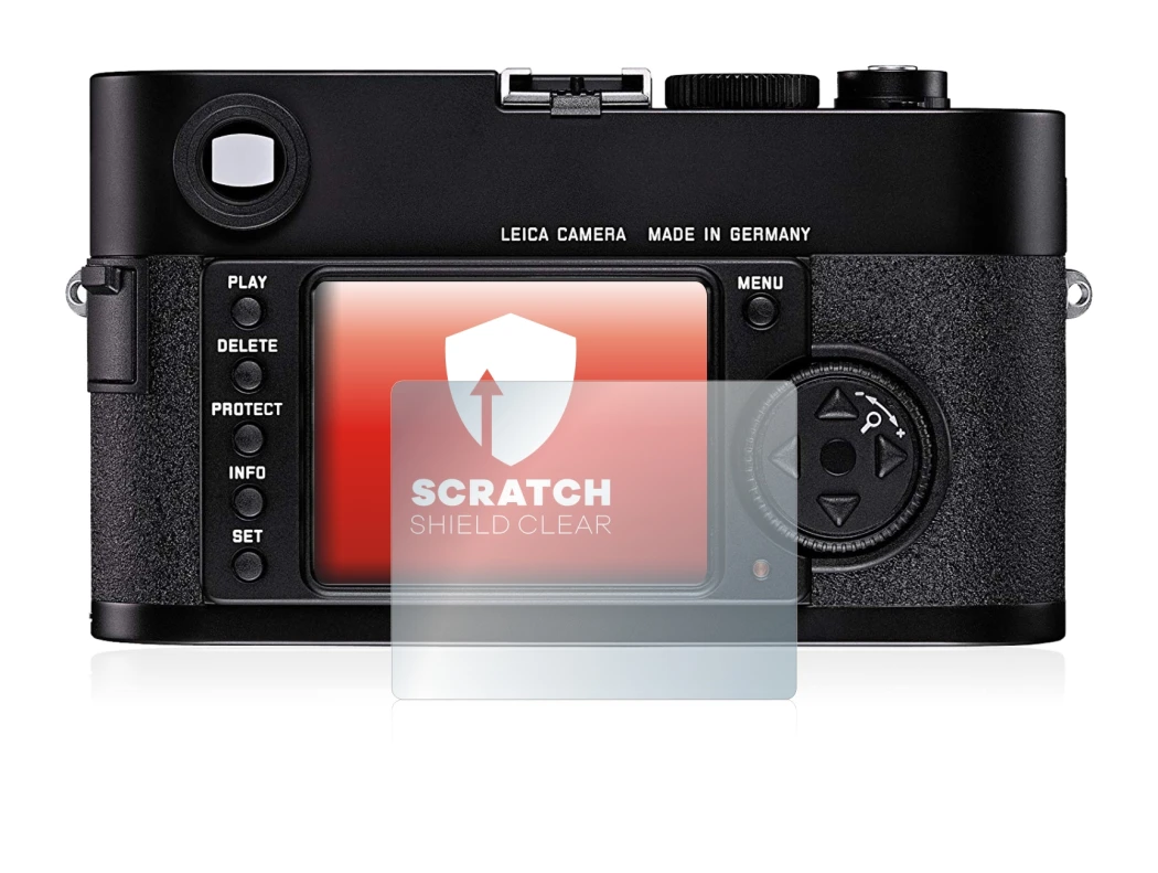 Imagen del dispositivo Leica M8 con una amplia variedad de protectores de pantalla.