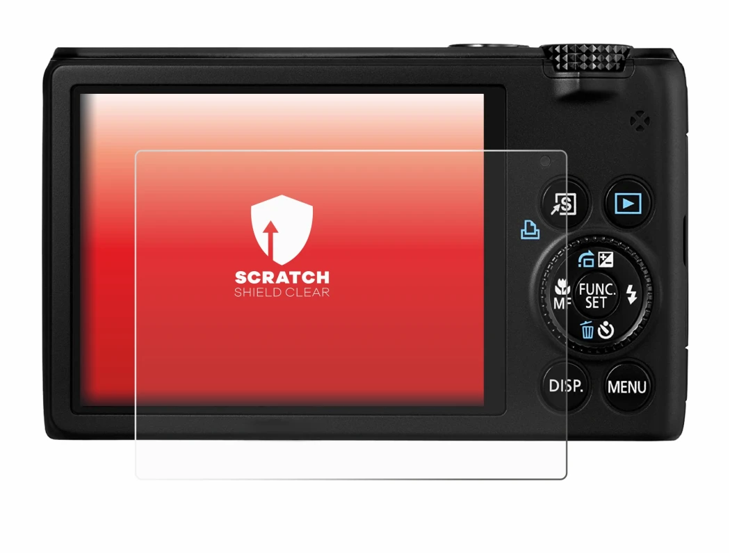 Imagen del dispositivo Canon PowerShot S95 con una amplia variedad de protectores de pantalla.