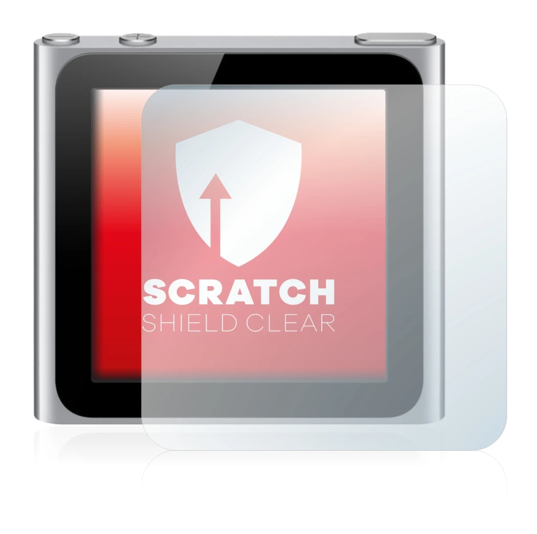 Imagen del dispositivo Apple iPod nano 2010 (6. Gen.) con una amplia variedad de protectores de pantalla.