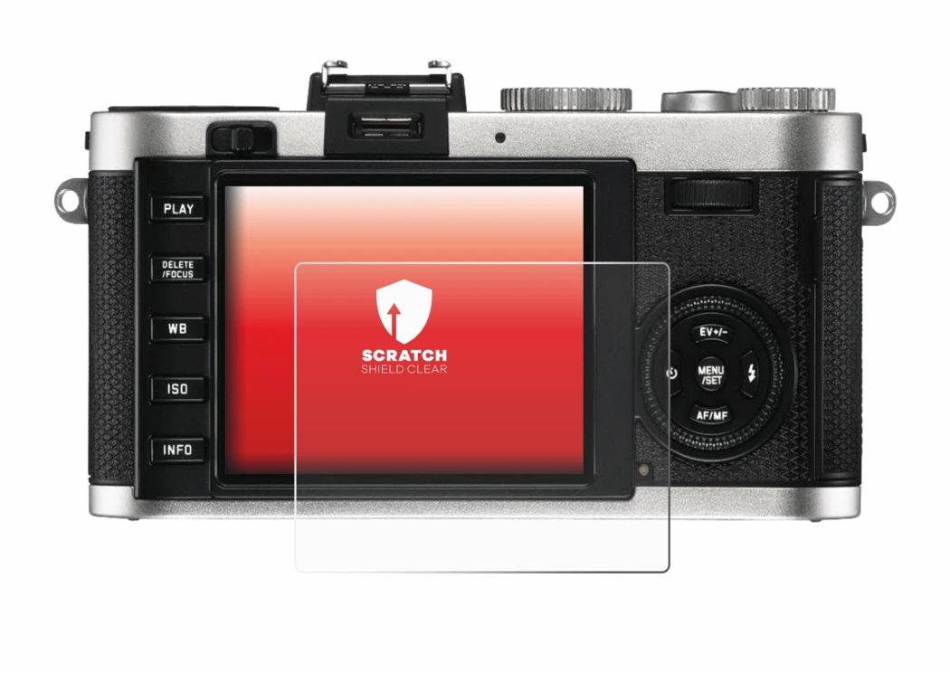 Imagen del dispositivo Leica X2 con una amplia variedad de protectores de pantalla.