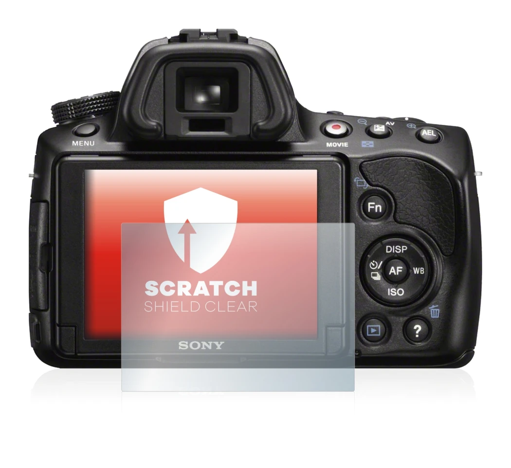 Imagen del dispositivo Sony Alpha 37 (SLT-A37) con una amplia variedad de protectores de pantalla.
