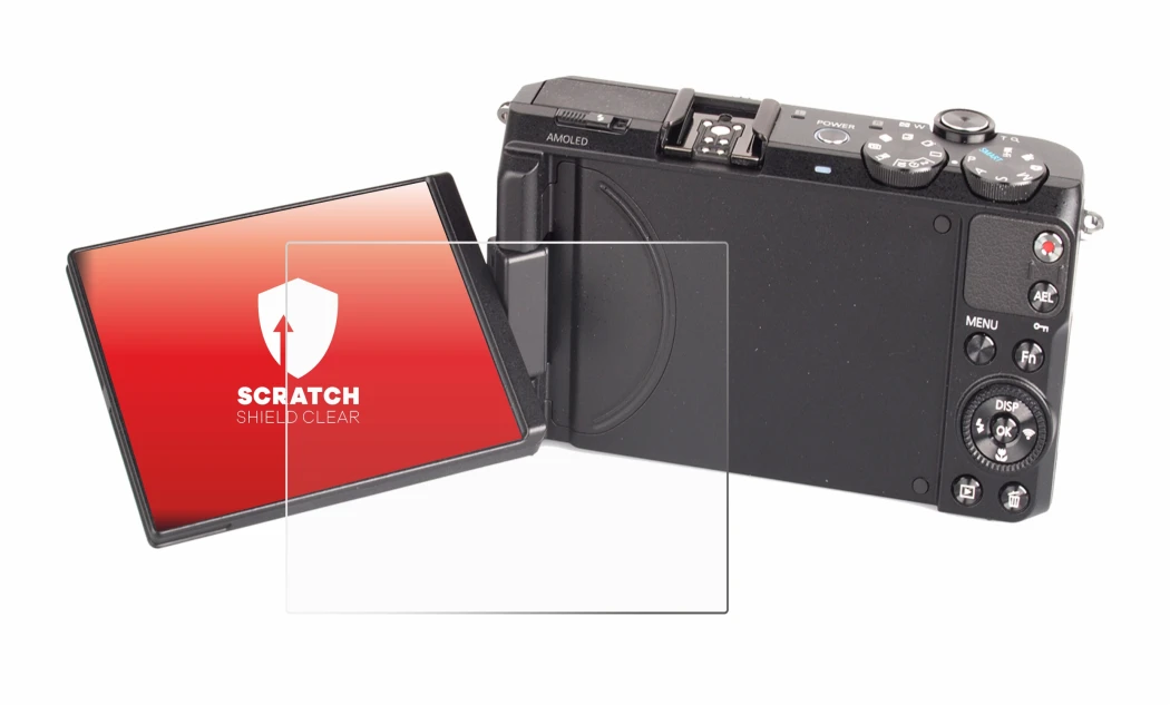 Imagen del dispositivo Samsung EX2F con una amplia variedad de protectores de pantalla.