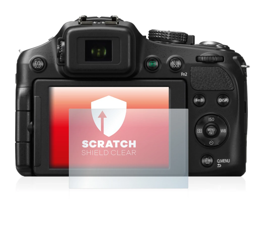 Imagen del dispositivo Panasonic Lumix DMC-FZ200 con una amplia variedad de protectores de pantalla.