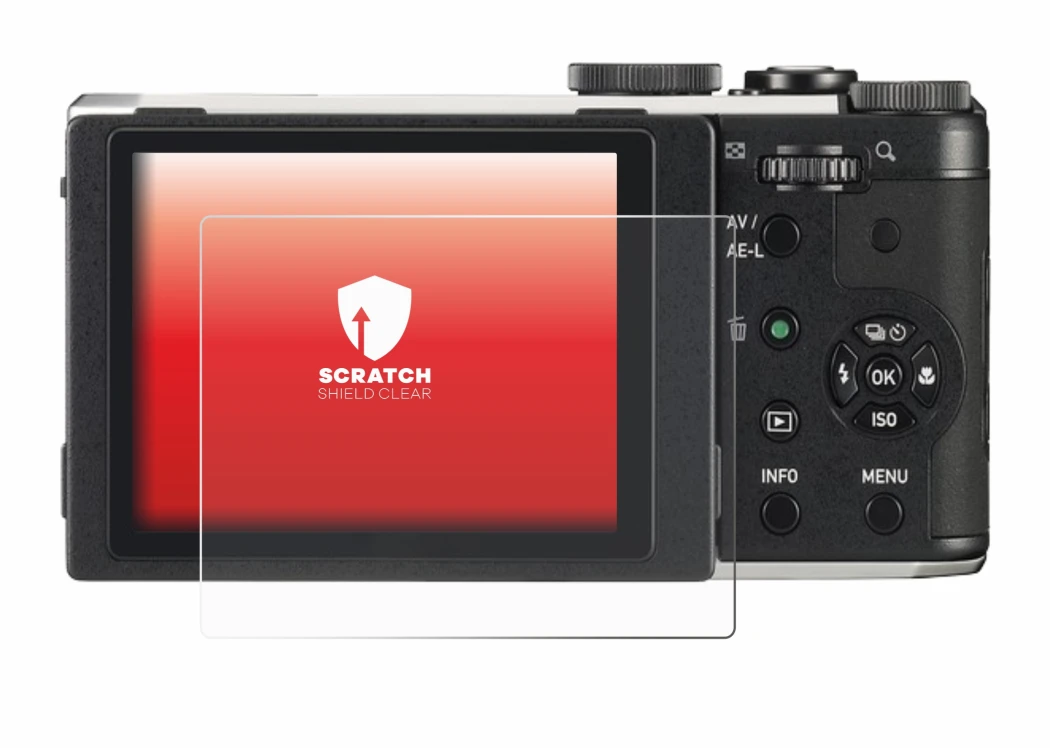 Imagen del dispositivo Pentax MX-1 con una amplia variedad de protectores de pantalla.