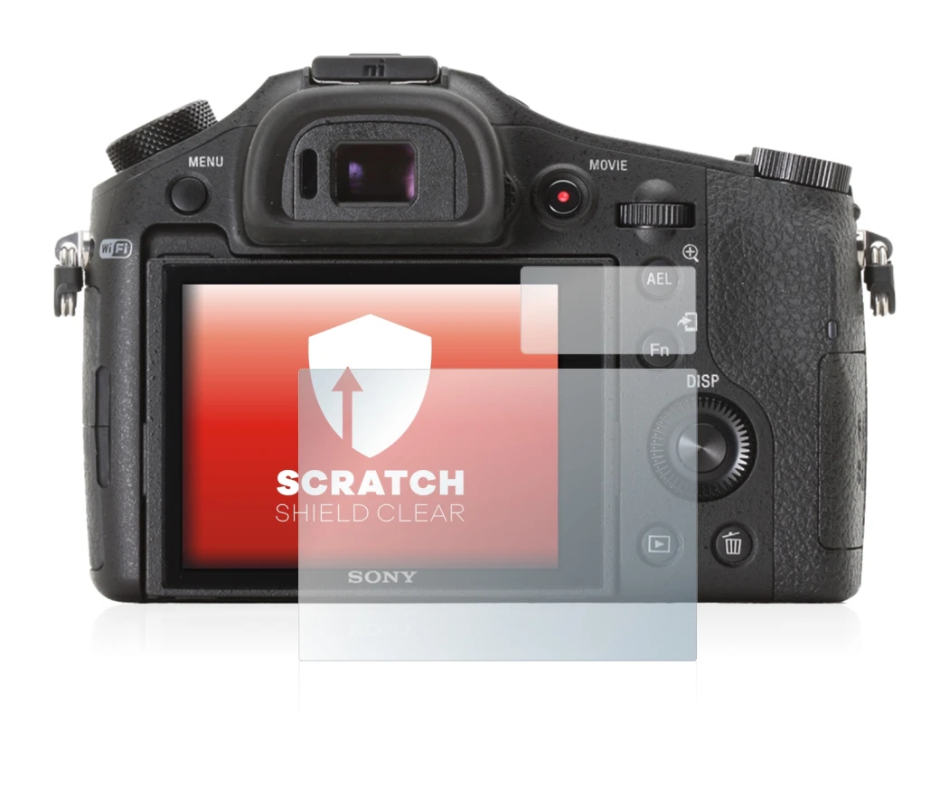 Imagen del dispositivo Sony Cyber-Shot DSC-RX10 con una amplia variedad de protectores de pantalla.