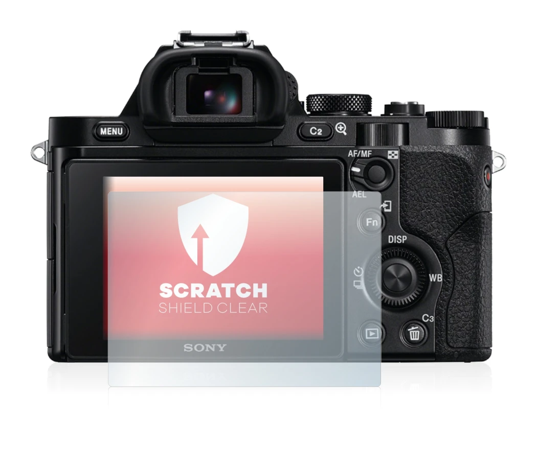 Imagen del dispositivo Sony Alpha 7S con una amplia variedad de protectores de pantalla.