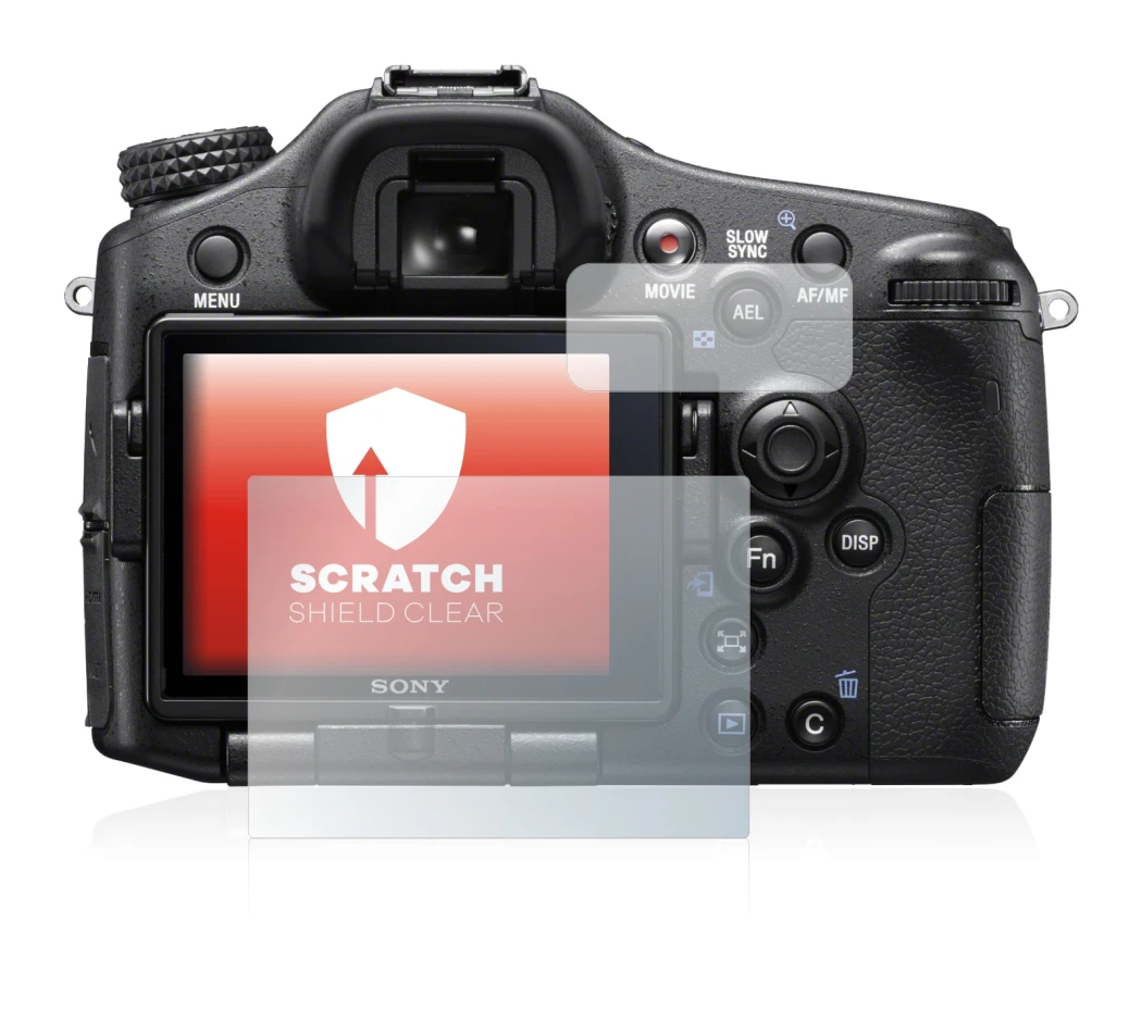 Imagen del dispositivo Sony Alpha 77 II (SLT-A77 II) con una amplia variedad de protectores de pantalla.